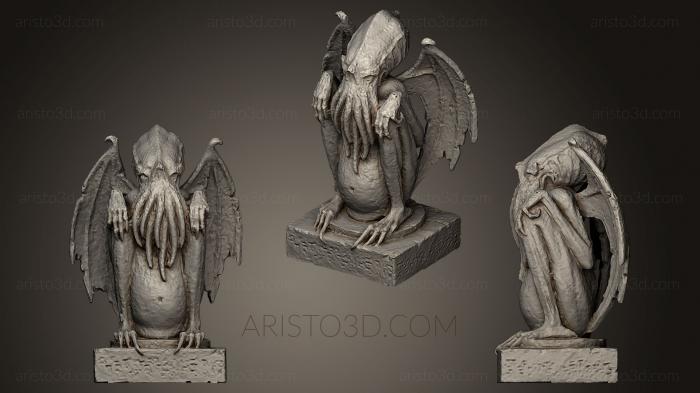 Figurines heroes, monsters and demons (STKM_0435) 3D model for CNC machine